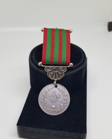 OSMANLI DÖNEMİ GÜMÜŞ YUNAN HARBİ MADALYASI