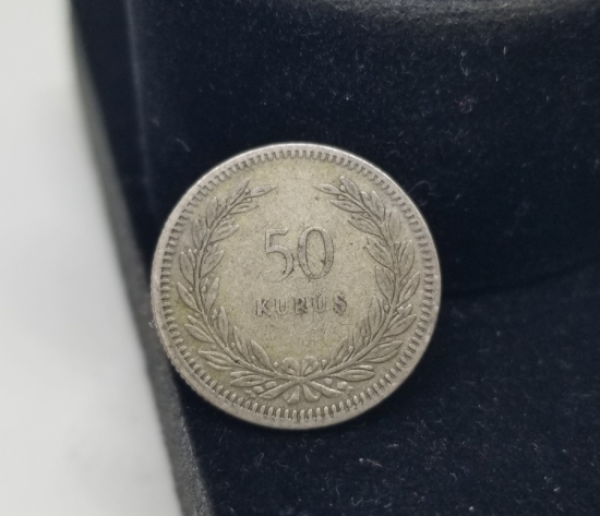 1947 YILI GÜMÜŞ 50 KURUŞ