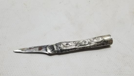 OSMANLI DÖNEMİ SAPI SAVATLI HATTAT BIÇAĞI - MAKTA