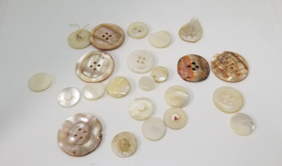 OSMANLI DÖNEMİ SEDEF DÜĞME LOTU