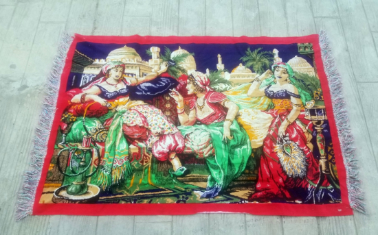 ANTİKA SARAY HAREMİ GÖRSELLİ DUVAR HALISI