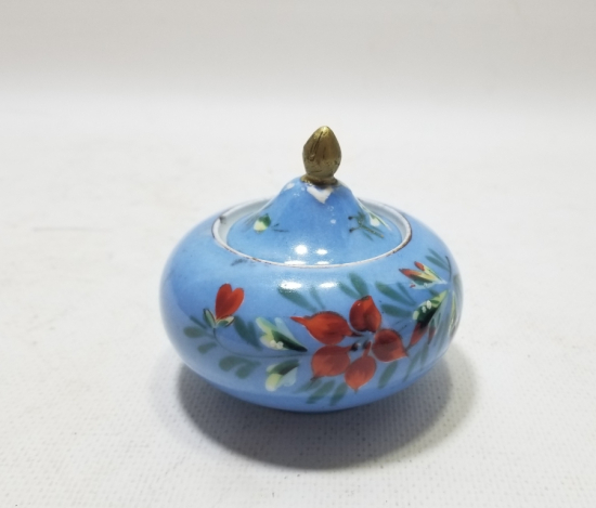 ÜZERİ EL BOYAMA İŞÇİLİKLİ OSMANLI DÖNEMİ PORSELEN HATTAT MÜREKKEPLİĞİ