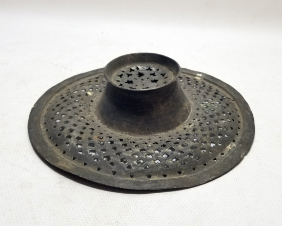 TESTERE İŞÇİLİKLİ OSMANLI DÖNEMİ BAKIR İBRİK SÜZGECİ