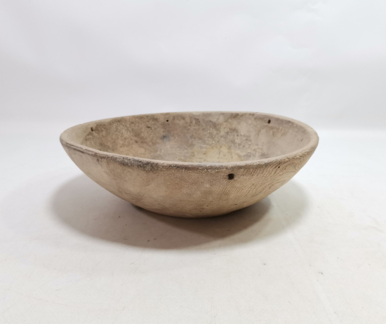 OSMANLI DÖNEMİ EL OYMA NADİR TİPTE HAMUR TEKNESİ