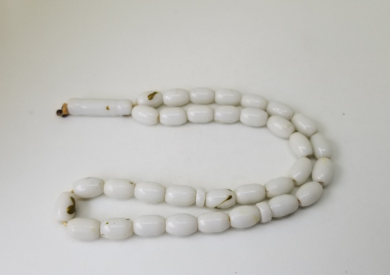 ÜZERİ ALTIN VARAKLI OSMANLI DÖNEMİ OPALİN TESPİH