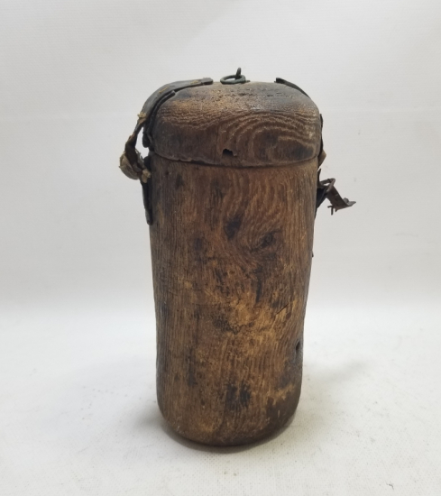 OSMANLI DÖNEMİ EL OYMA AHŞAP KAHVE FİNCANI KABI