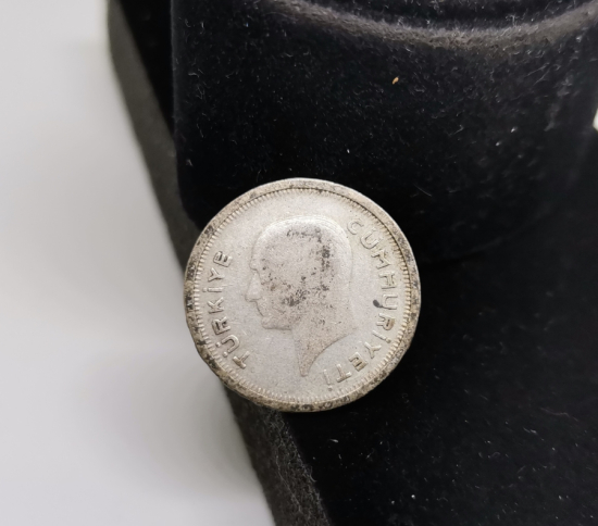 1936 YILI GÜMÜŞ 25 KURUŞ