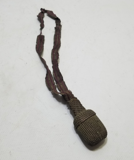 OSMANLI DÖNEMİ GÜMÜŞ SIRMA İŞÇİLİKLİ ÇOK NADİR POLİS MEÇİ PÜSKÜLÜ