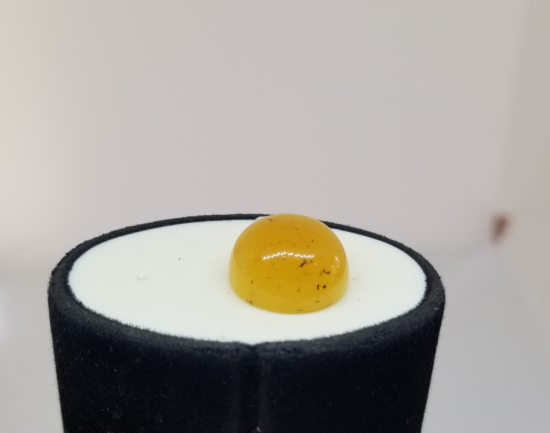 ÖZEL YAPIM DAMLA KEHRİBAR YÜZÜK KAŞI