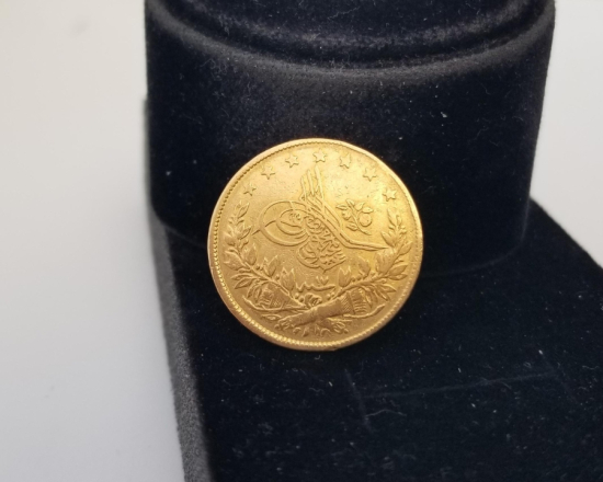 OSMANLI DÖNEMİ ABDÜLMECİD HAN DÖNEMİ NADİR KÜP ALTINI