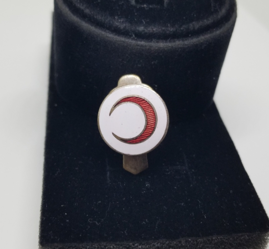 OSMANLI DÖNEMİ MİNELİ HİLAL-İ AHMER ROZET