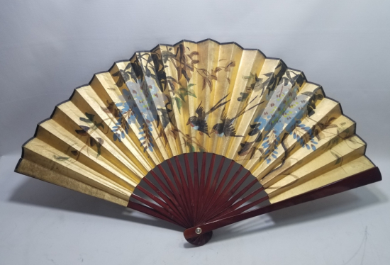 EL BOYAMA ANTİKA YELPAZE