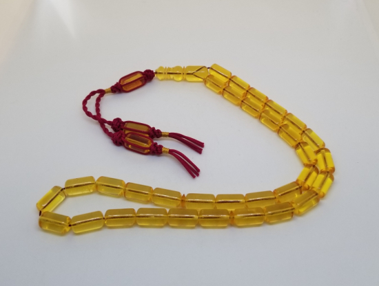 ÖZEL YAPIM DAMLA KEHRİBAR TESPİH