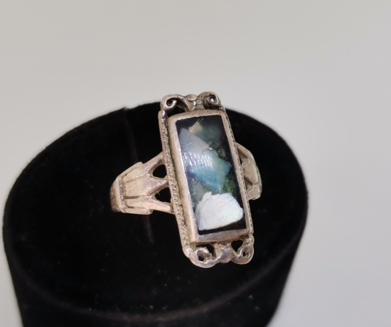 KABARTMA İŞÇİLİKLİ ÖZEL YAPIM GÜMÜŞ YÜZÜK