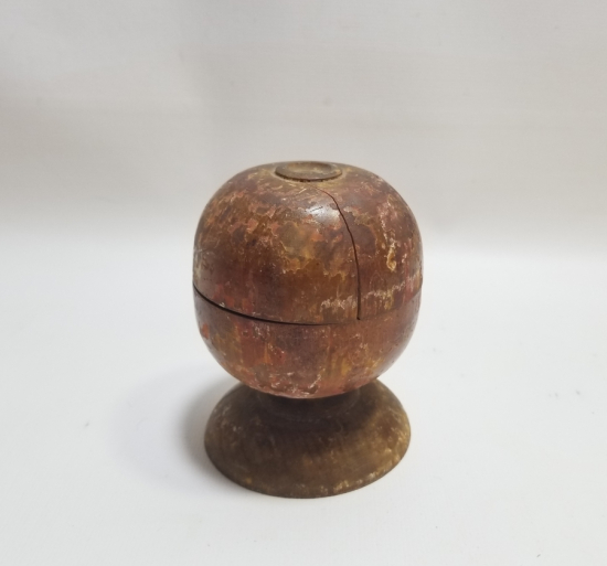 ÜZERİ KÖK BOYALI OSMANLI DÖNEMİ NADİR TEKKE İŞİ TESPİH KUTUSU