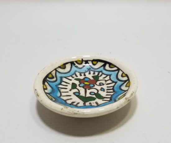 OSMANLI DÖNEMİ EL BOYAMA KÜTAHYA LOKUMLUK - HURMALIK