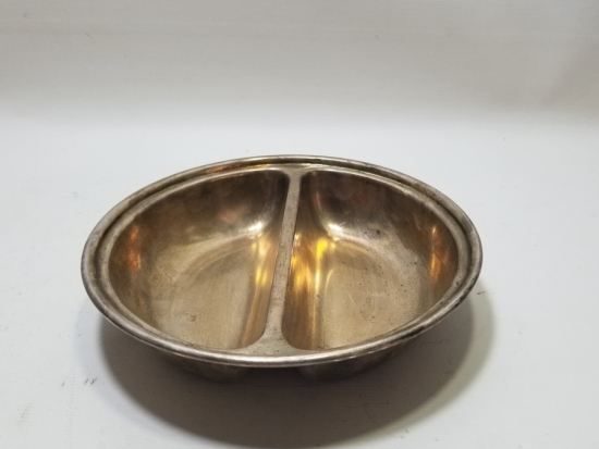 GÜMÜŞ KAPLAMA ANTİKA İKİLİ İKRAMLIK