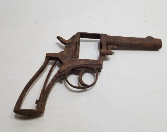 1. DÜNYA SAVAŞI DÖNEMİ OSMANLI SUBAY TABANCASI İSKELETİ