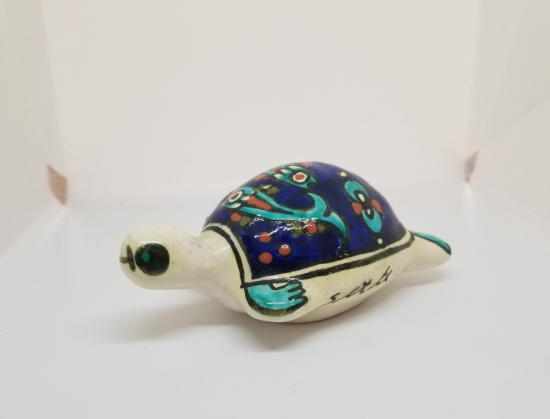 SITKI USTA İMZALI NADİR KAPLUMBAĞA FİGÜRÜ SERAMİK BİBLO