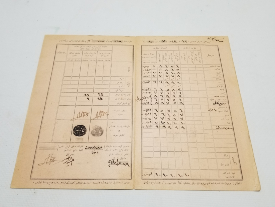 CUMHURİYETİN İLK KARNESİ