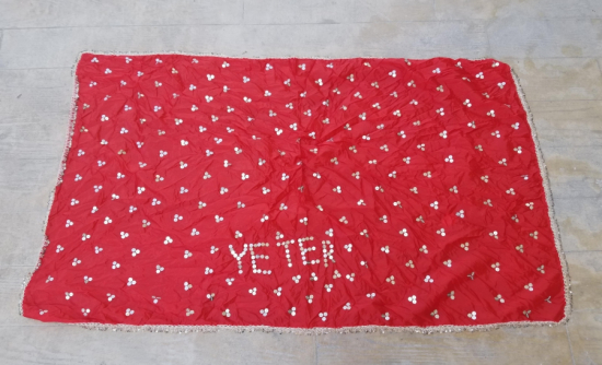 ANTİKA PULLU KINA ÖRTÜSÜ