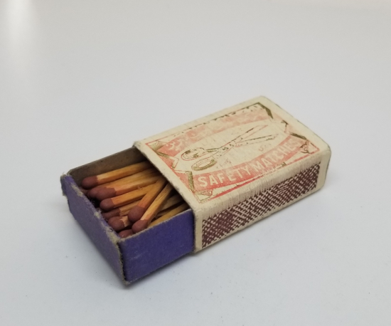 İÇİ DOLU OSMANLI DÖNEMİ NADİR KİBRİT