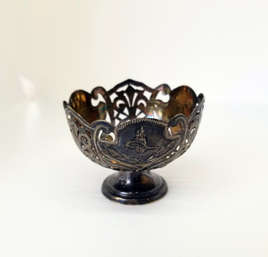 TESTERE İŞÇİLİKLİ VE TUĞRALI OSMANLI DÖNEMİ FİNCAN ZARFI