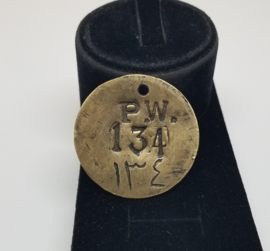 1. DÜNYA SAVAŞI DÖNEMİ İKİ DİLDE YAZILI NADİR ESİR KÜNYESİ