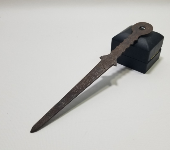 ÜZERİ OSMANLICA SERİ NUMARALI NADİR EL YAPIMI 1. DÜNYA SAVAŞI DÖNEMİ OSMANLI TOP FİŞEĞİ SÖKME APARATI