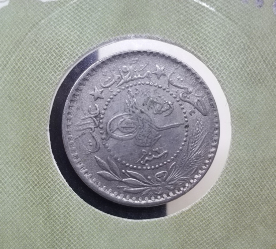 MEHMED REŞAD HAN DÖNEMİ KAPAMASINDA NİKEL 10 PARA