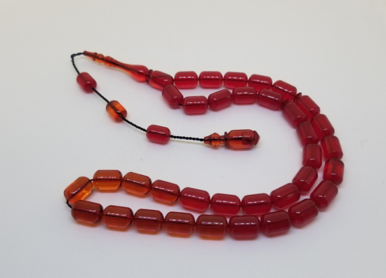 TRAŞ FIRÇASINDAN YAPILMIŞ USTA İŞİ KATALİN TESPİH