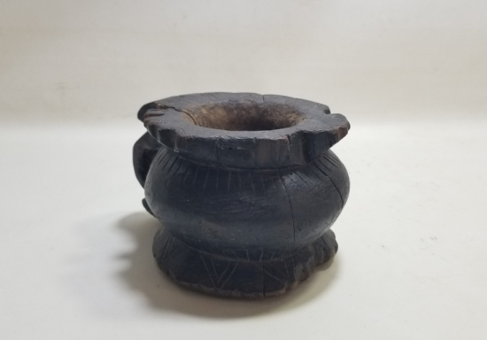 OSMANLI DÖNEMİ EL OYMA AHŞAP DİBEK