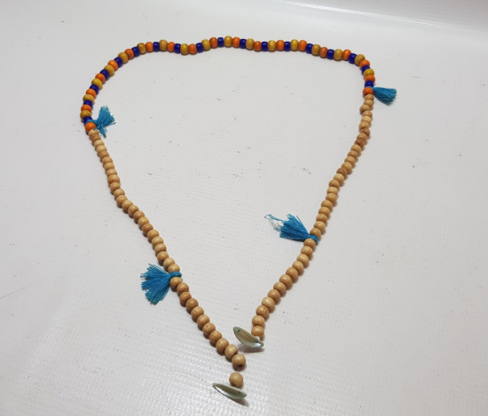 TESPİH AĞACINDAN YAPILMIŞ ŞAMANİK GELİN TAKISI