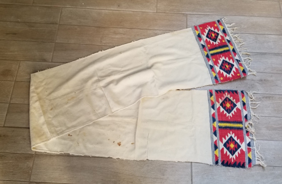 NADİR TİPTE OSMANLI DÖNEMİ EL DOKUMA GELİN BEL KUŞAĞI