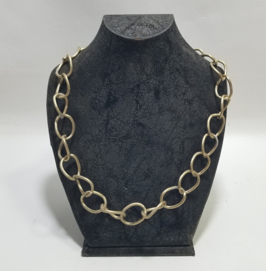 ALTIN KAPLAMA ANTİKA BİJUTERİ İNGİLİZ GERDANLIK