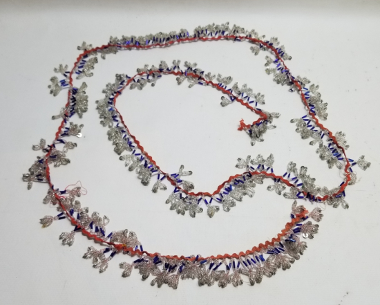 ANTİKA EL İŞİ OPAL BONCUKLU YAZMA KENARI