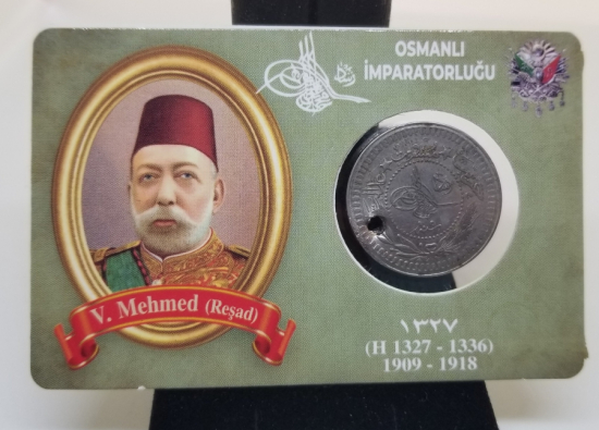 MEHMED REŞAD HAN DÖNEMİ KAPAMASINDA NİKEL 40 PARA