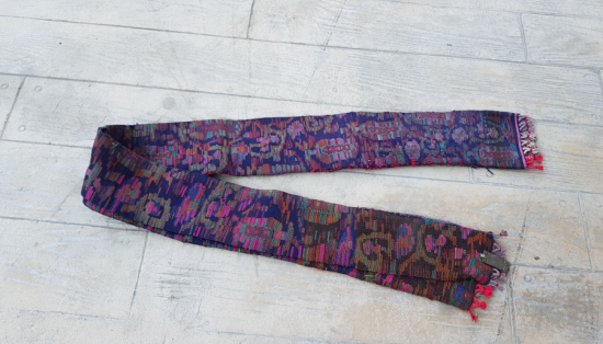 ÜZERİ GÜMÜŞ APLİKLİ OSMANLI DÖNEMİ NADİR VAN YÖRESİ ERMENİ BEL KUŞAĞI