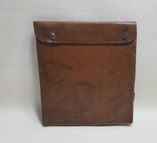 1. DÜNYA SAVAŞI DÖNEMİ NADİR TİPTE DERİ HARİTACI ÇANTASI