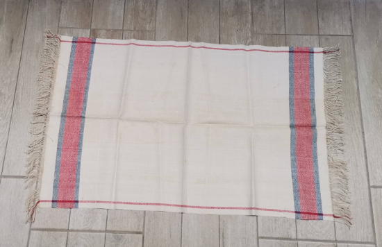 OSMANLI EL DOKUMA İPEKLİ HAVLU