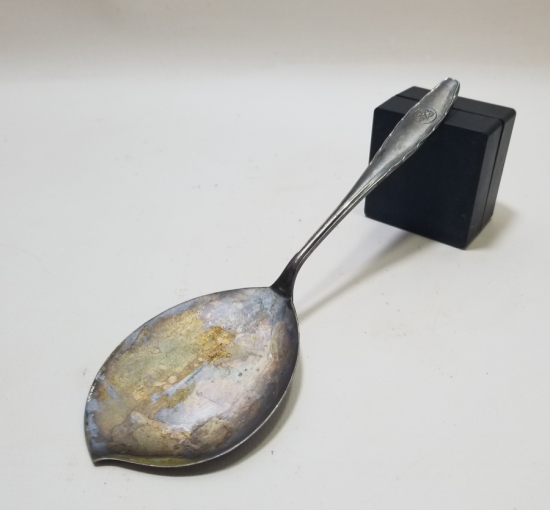 ŞİRKET-İ HAYRİYE DAMGALI OSMANLI DÖNEMİ SERVİS SPATULASI