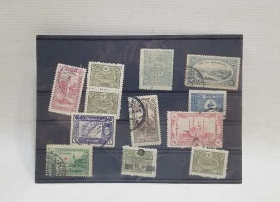 POSTADAN GEÇMİŞ MEHMET REŞAT HAN DÖNEMİ OSMANLI PUL LOTU