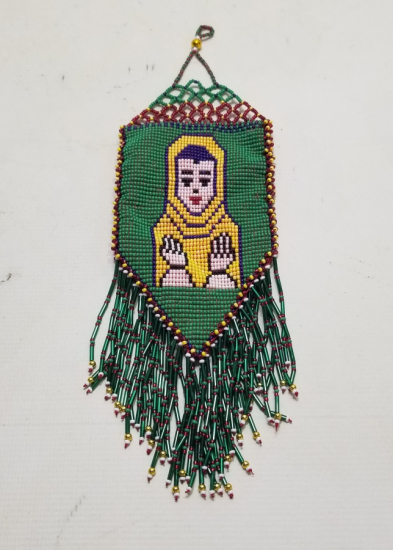 CEZAEVİ YAPIMI BONCUK İŞİ ARABA SÜSÜ