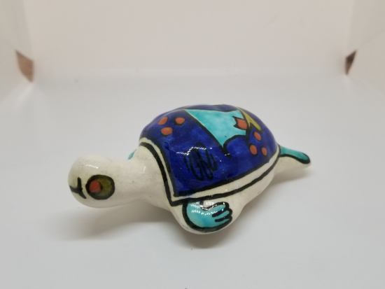 SITKI USTA İMZALI NADİR KAPLUMBAĞA FİGÜRÜ SERAMİK BİBLO