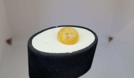 KAYA DAMLA KEHRİBAR YÜZÜK KAŞI