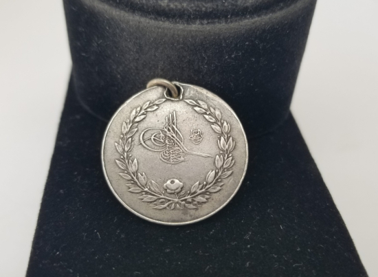 OSMANLI DÖNEMİ GÜMÜŞ YUNAN HARBİ MADALYASI