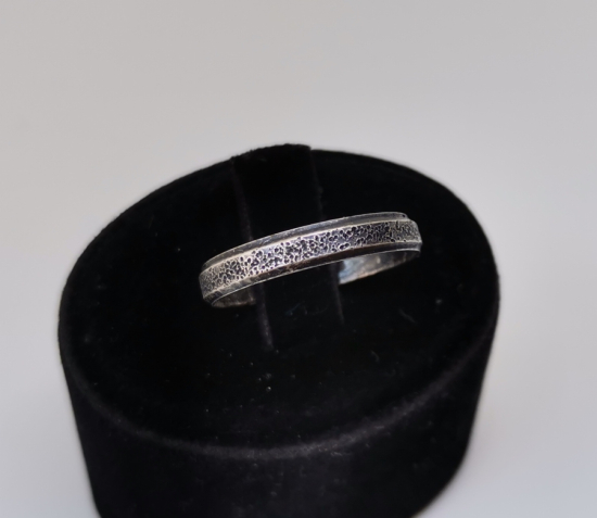 ANTİKA GÜMÜŞ ALYANS YÜZÜK