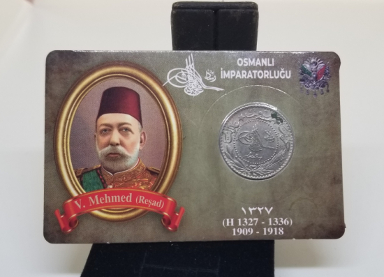 MEHMED REŞAD HAN DÖNEMİ KAPAMASINDA NİKEL 20 PARA