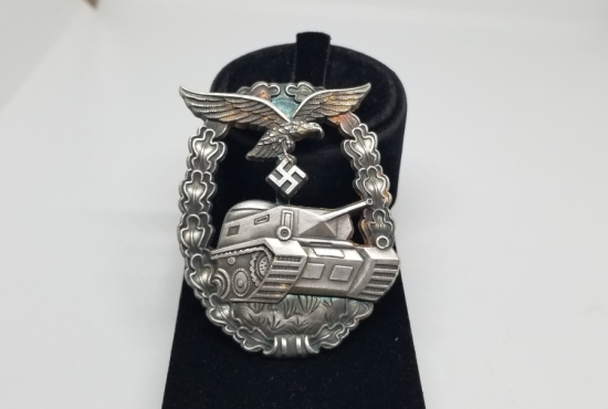 2. DÜNYA SAVAŞI DÖNEMİ NADİR NAZİ TANKÇI SUBAY BRÖVESİ