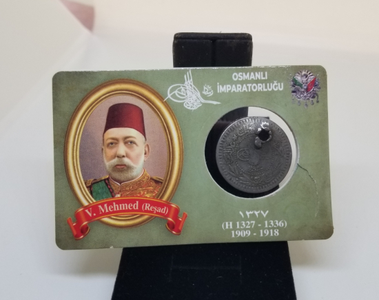 MEHMED REŞAD HAN DÖNEMİ KAPAMASINDA NİKEL 40 PARA